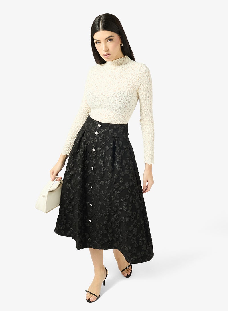 ELLA Printed Skirt - Image 4